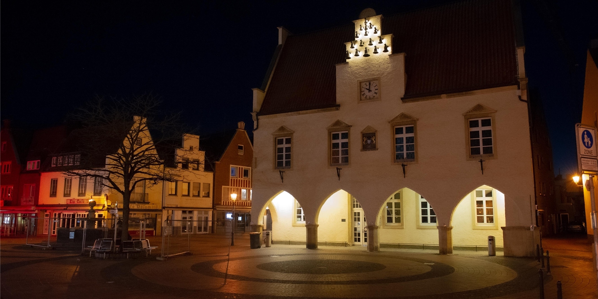 Polizeikontrollen in Haltern laufen größtenteils friedlich ab.