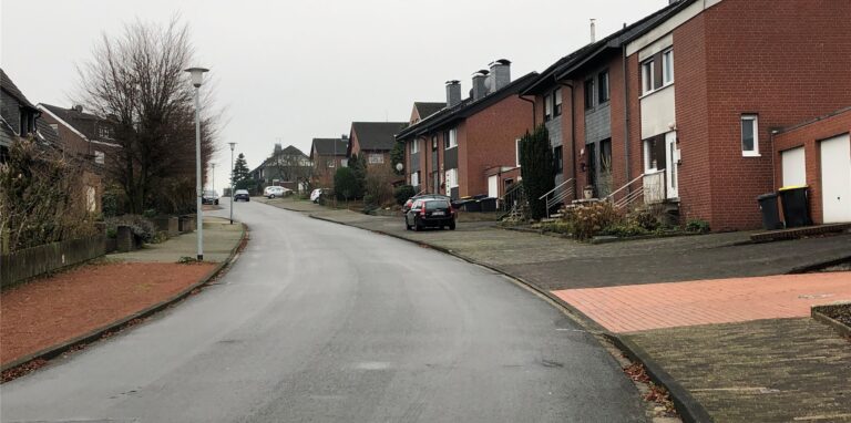 In der Straße An der Landwehr fand im Dezember ein SEK-Einsatz statt.