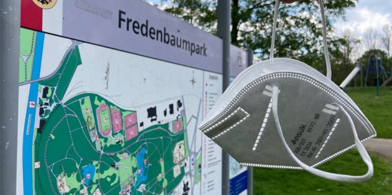 Die Stadt Dortmund weitet temporär die Maskenpflicht an öffentlichen Orten aus – auch im Fredenbaumpark.