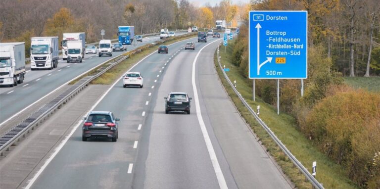 Die A 31-Anschlussstelle Feldhausen/Dorsten-Süd ist am Mittwoch (26. Mai) und Donnerstag (27. Mai) von Sperrungen betroffen.