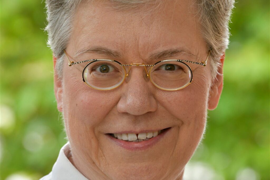 Die Ärztliche Direktorin des Gertrudis-Hospital, Dr. Elisabeth Winkelmann