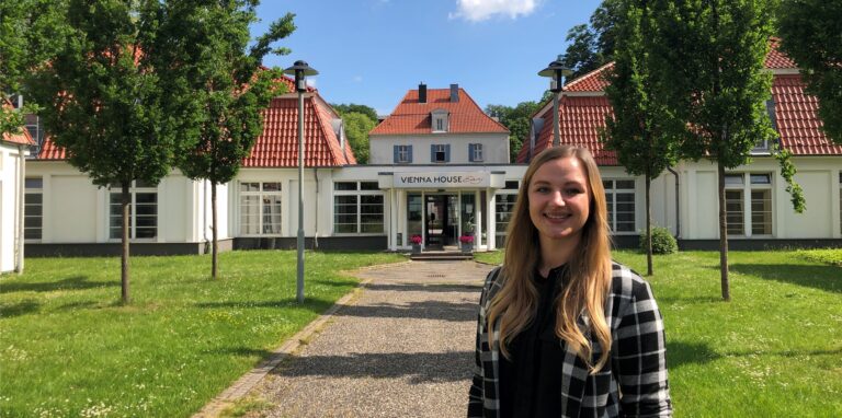 Sarah Wustrack ist die neue Hoteldirektorin im Vienna House Easy Castrop-Rauxel.
