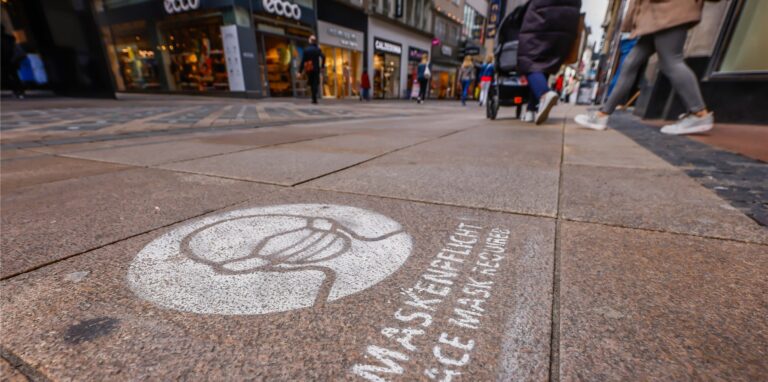 Auf dem Westenhellweg gilt weiterhin Maskenpflicht. Ansonsten treten in Dortmund weitere Lockerungen der Corona-Maßnahmen in Kraft.