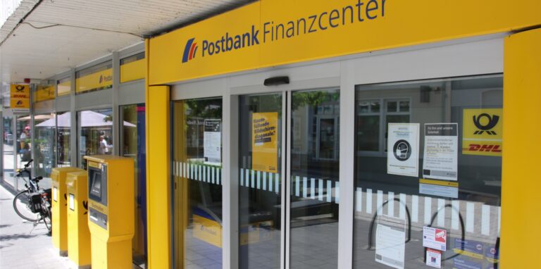 Die Postbank-Filiale in der Hertener Innenstadt wird geschlossen.