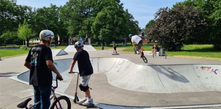 Seit dem Wochenende ist der Skatepark in Habinghorst wieder geöffnet.