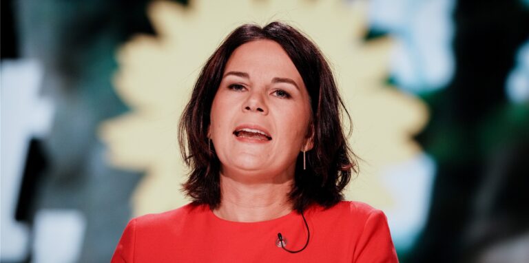 Annalena Baerbock, Kanzlerkandidatin und Bundesvorsitzende von Bündnis 90/Die Grünen