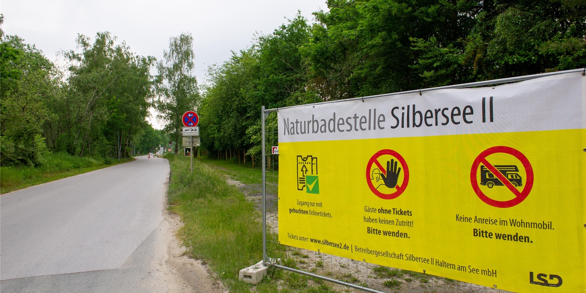 Tickets für den Besuch des Silbersees II müssen vorab online bestellt werden.
