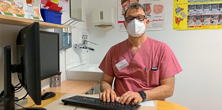 Dr. Matthias Andersen ist Sprecher der Vestnet-Ärzte aus Datteln und Waltrop.