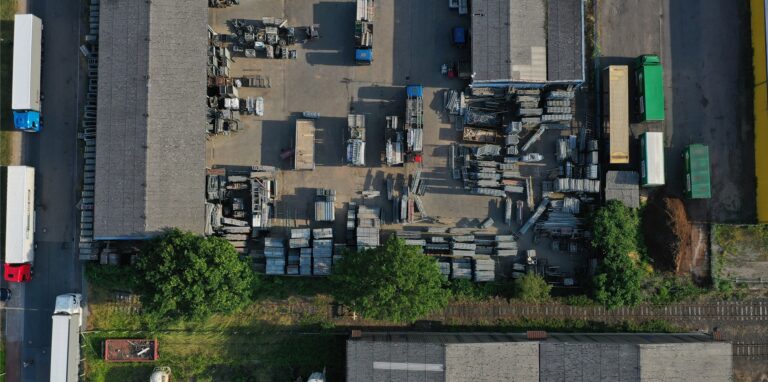 Gerüstbau Lange im Gewerbegebiet Dorsten Ost