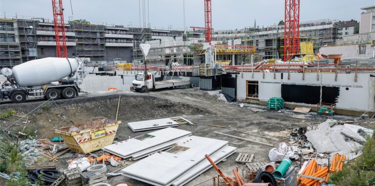 Im Kaiserquartier in der östlichen Innenstadt entstehen 134 privat finanzierte Mietwohnungen. Nun steigt auch die Stadt in den Wohnungsbau ein.