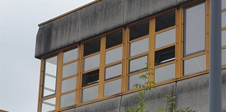 An der Rosa-Parks-Gesamtschule wurden für 150.000 Euro 121 starre Fensterelemente ausgetauscht.