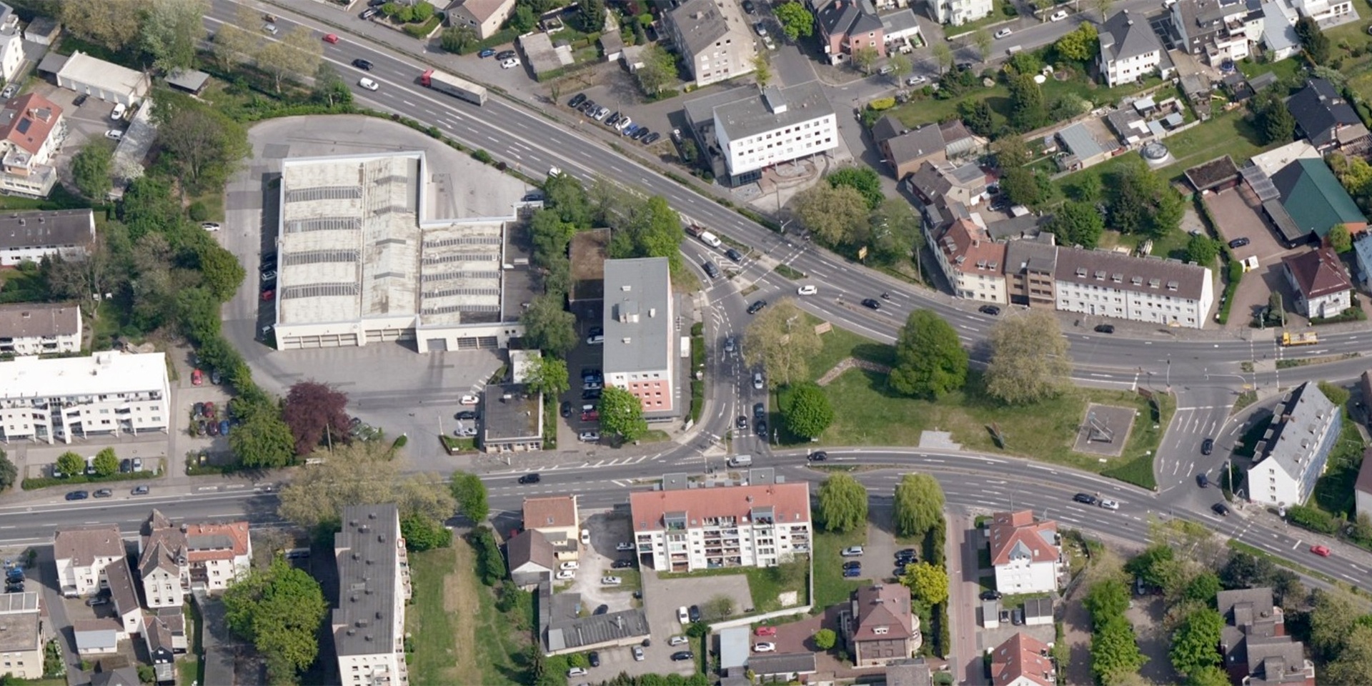 Am Engelsburgplatz in Castrop-Rauxel ereignete sich einer von zahlreichen Unfällen am Wochenende.