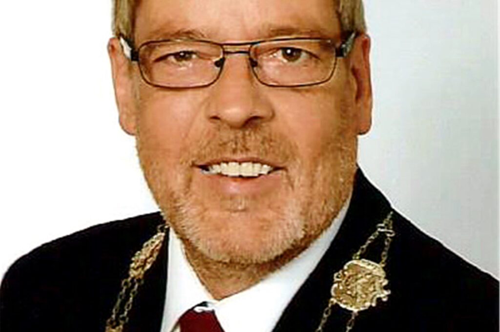 title attribut Präsident Reinhard Brömmel.