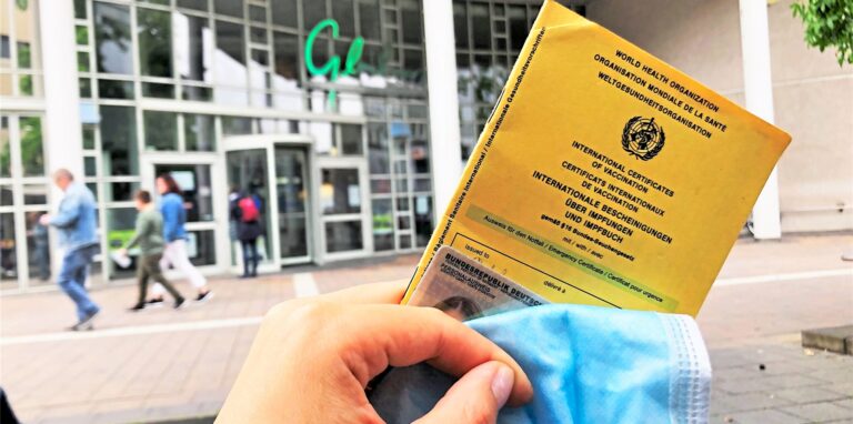 Im Glashaus wird am Freitag geimpft – wenn vorhanden, Impfpass mitbringen!