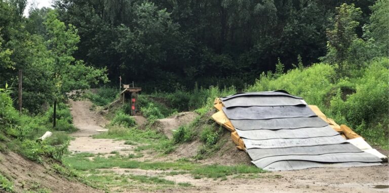 Der Betreiber vom Bikepark Haltern auf der Sundernstraße, ATV Haltern, musste das Gelände vorübergehend schließen.