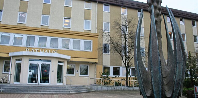 Ein Foto vom Rathaus in Oer-Erkenschwick.