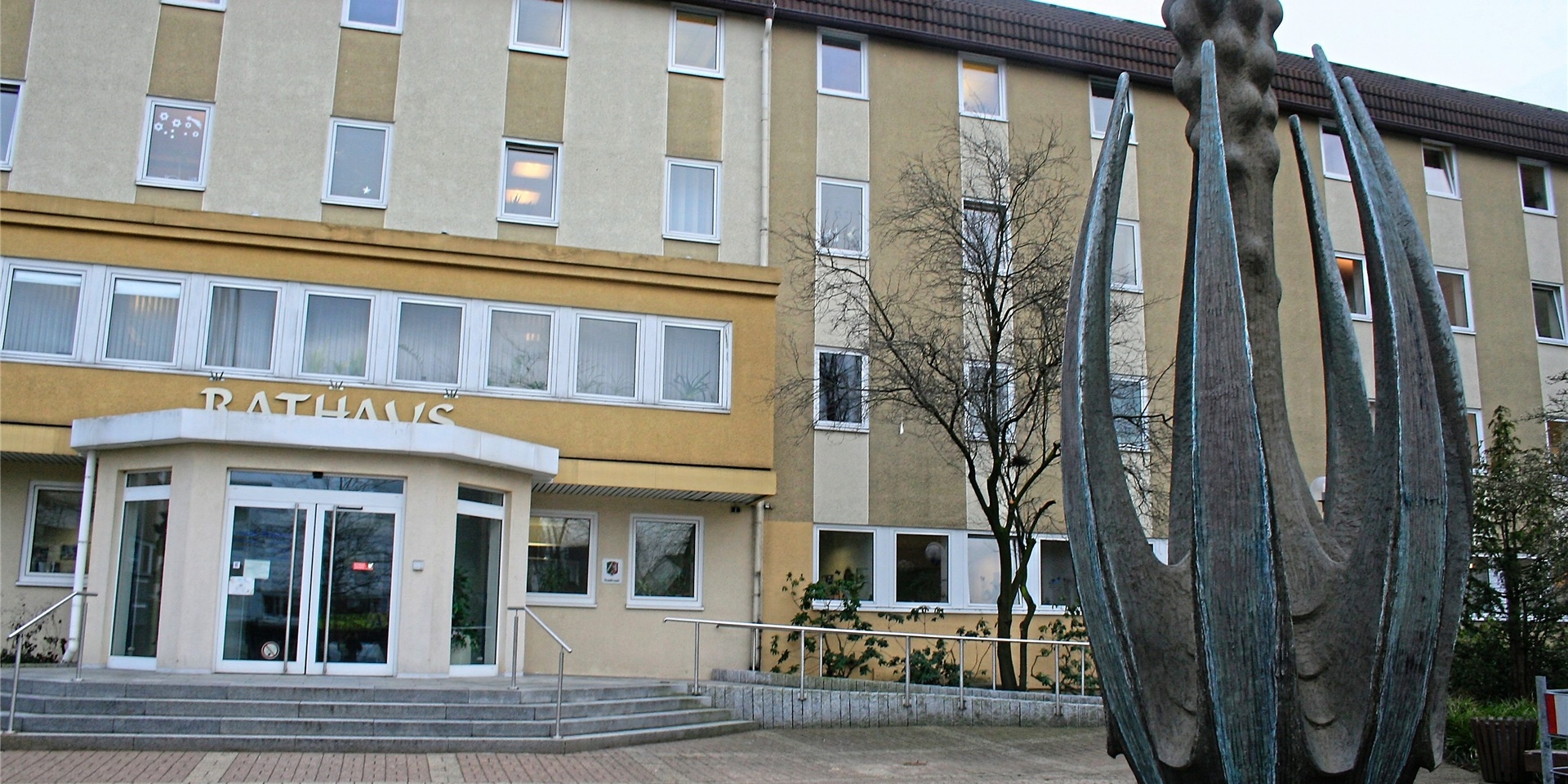 Ein Foto vom Rathaus in Oer-Erkenschwick.