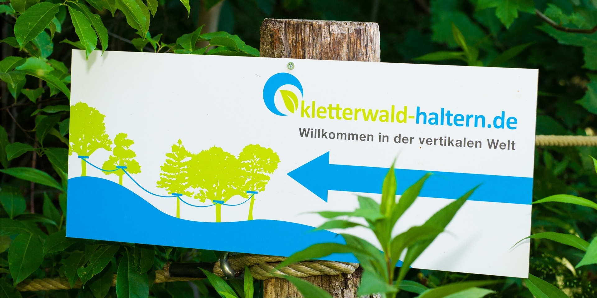Im Kletterwald Haltern sind weiterhin Reservierungen notwendig.