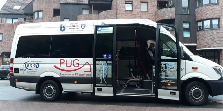 Der Bürgerbus bietet von montags bis samstags eine Alternative zum öffentlichen Nahverkehr in Haltern.
