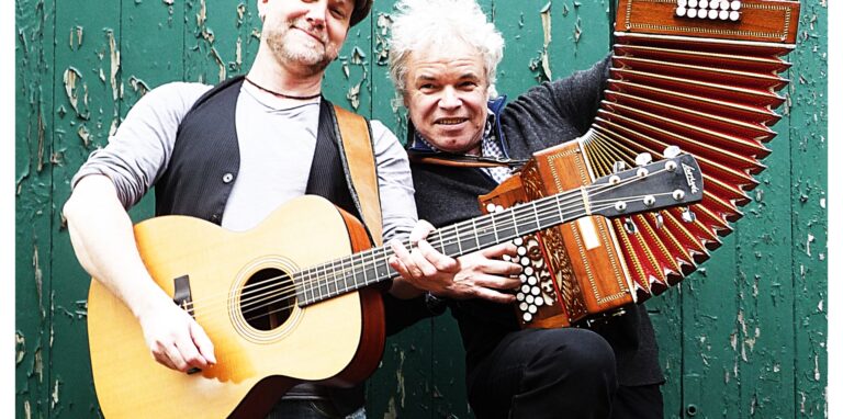 Eddie Arndt (I.) und Thomas Hecking sind zusammen: „The Neckbellies“.
