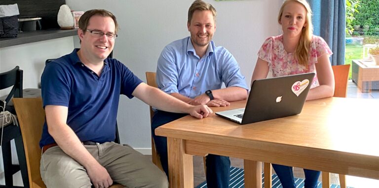 Oliver Bußmann, Torsten Dederichs und Leonie Gurowski arbeiteten das Konzept für Zukunftswerkstätten aus. Ziel ist, die junge Generation in die Lokalpolitik einzubinden.