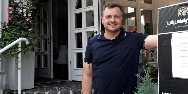 Bei Marijo Pavlovic im Restaurant/Hotel am Turm, sind die Gästezahlen wieder deutlich gestiegen.