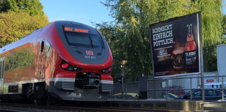 Die Emschertalbahn RB 43 wird wegen des Streiks nicht fahren.
