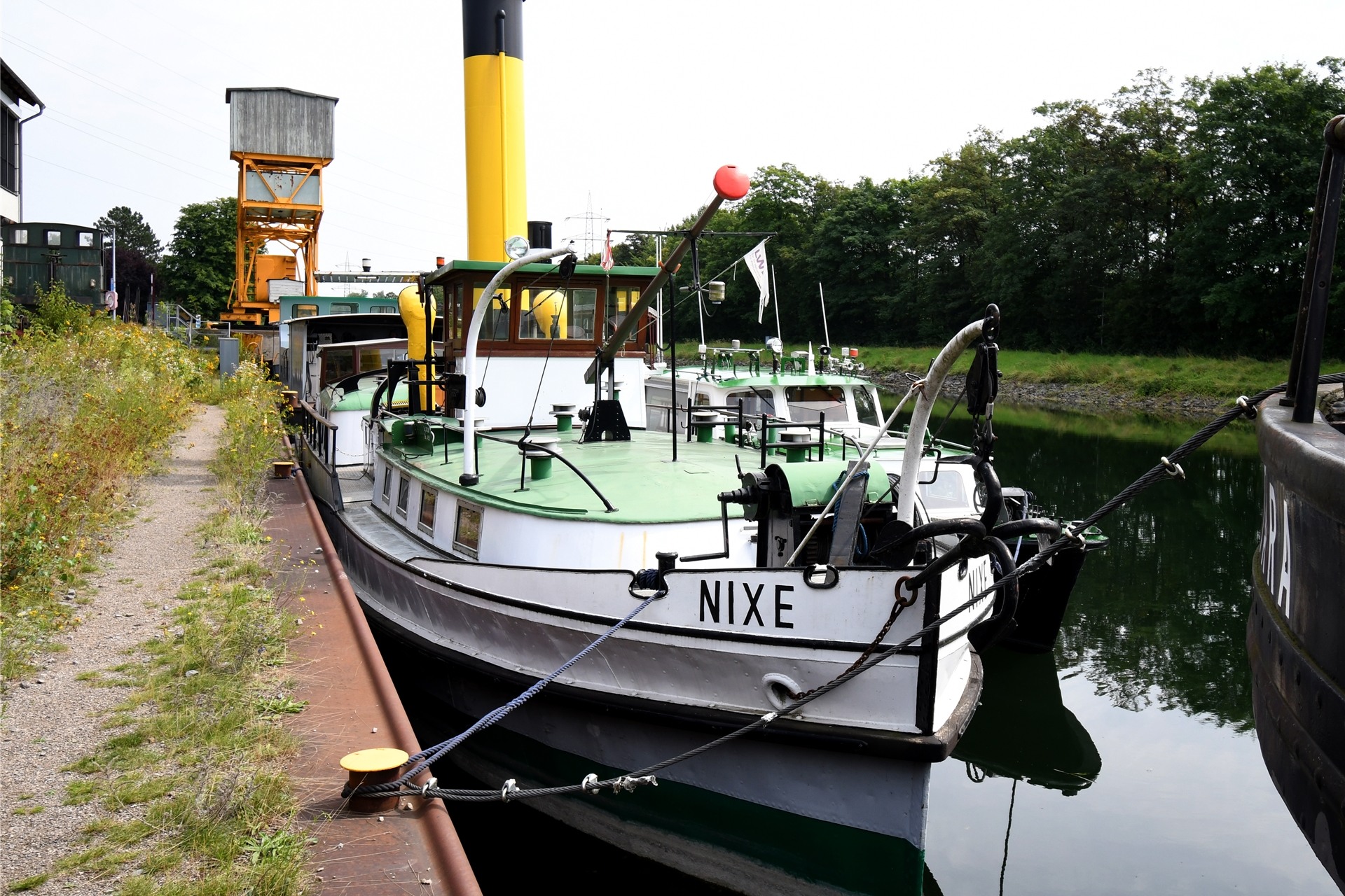 Die Nixe am Oberwasser des Dortmund-Ems-Kanals