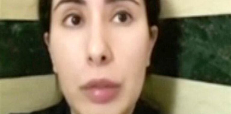 Dieses undatierte Standbild aus einem Handyvideo zeigt Prinzessin Latifa bint Muhammad Al Maktum.