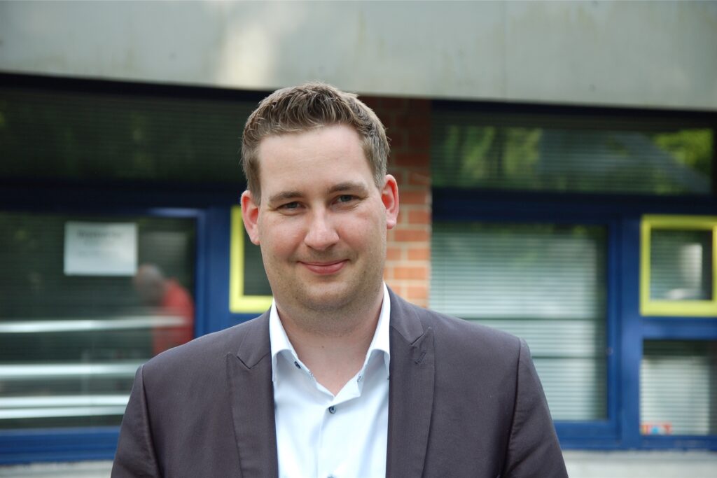 Brian Nickholz aus Marl, Kandidat der SPD