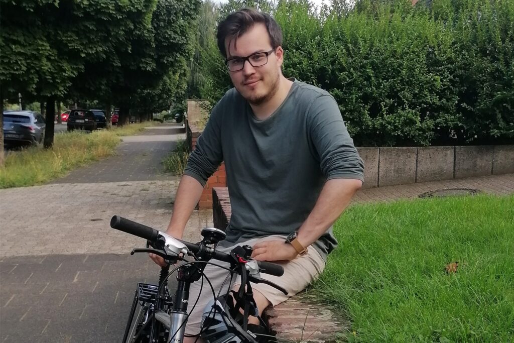Robin Conrad aus Oer-Erkenschwick, Kandidat von Bündnis 90/Die Grünen