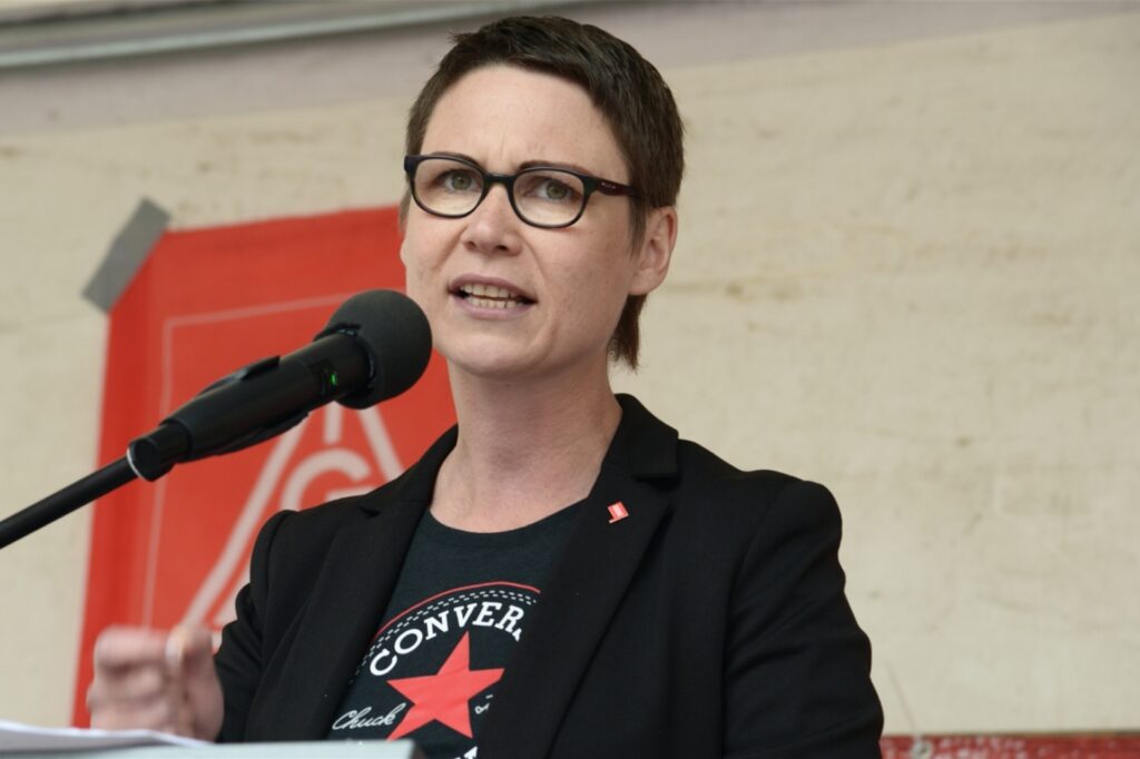 Ulrike Eifler aus Duisburg, Kandidatin der Linken