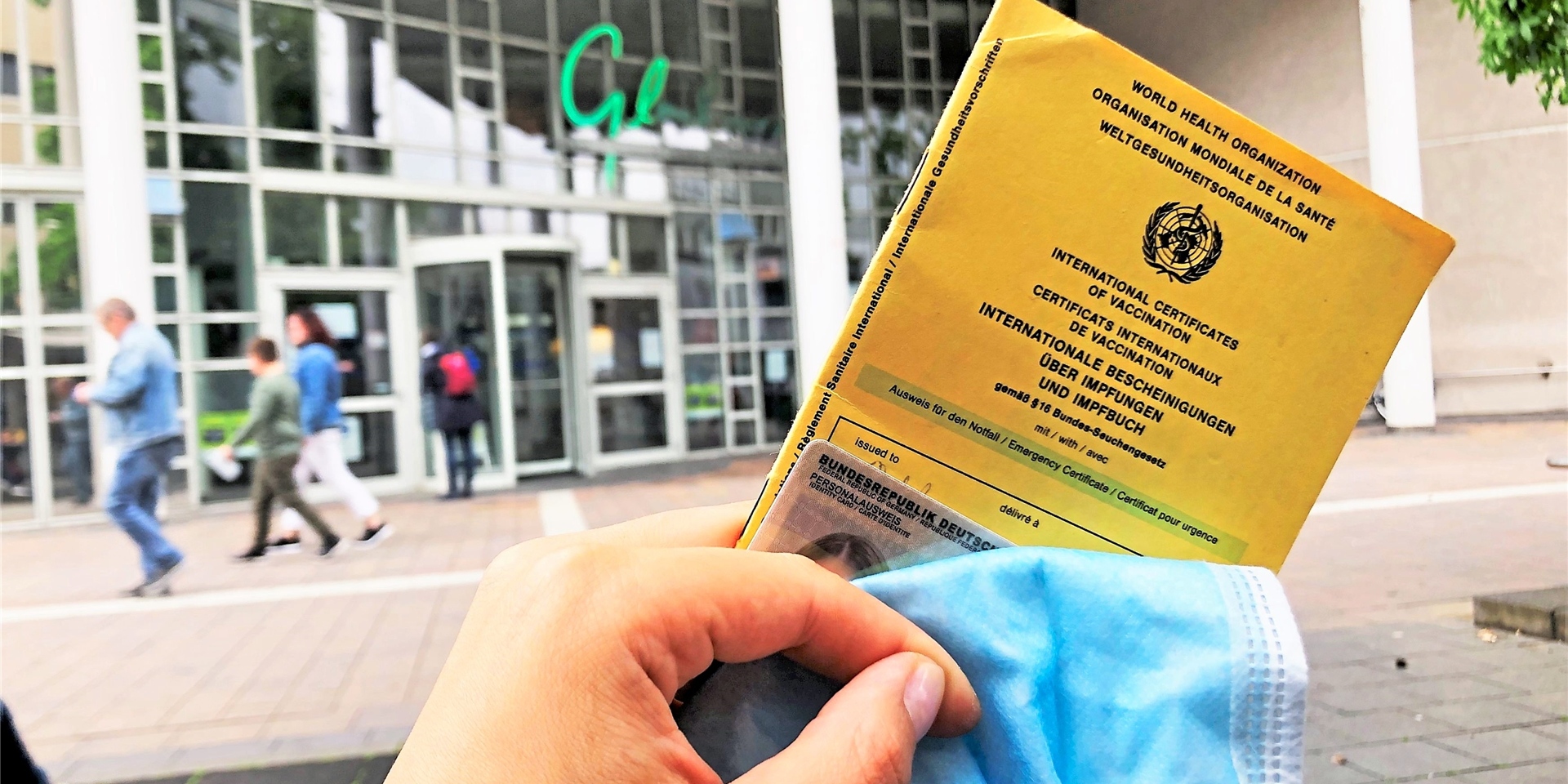 Im Glashaus gibt es einen weiteren Impftermin.