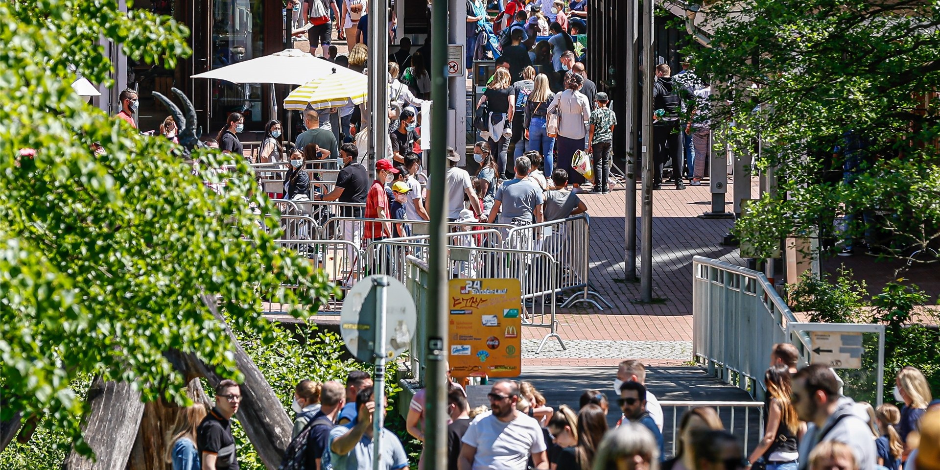 Der Zoo Dortmund ist ein beliebter Touristenmagnet. Aktuell können jedoch bei weitem nicht alle Tiere beobachtet werden. Grund sind umfangreiche Umbauarbeiten (Archivbild).