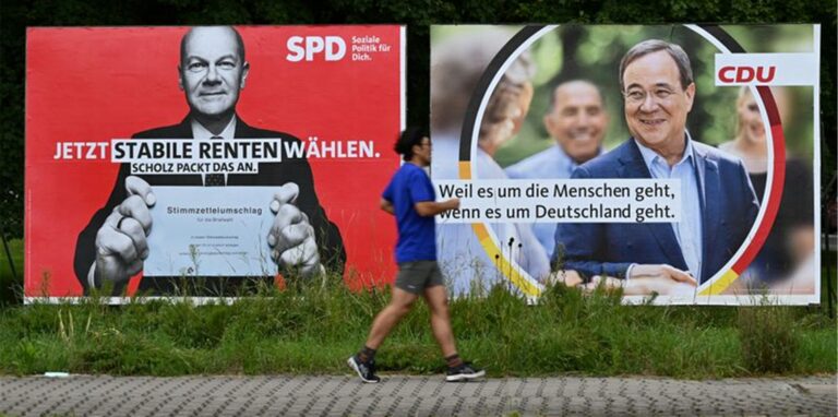 Union und SPD liegen erstmals seit April 2017 in der Wählergunst wieder gleichauf.