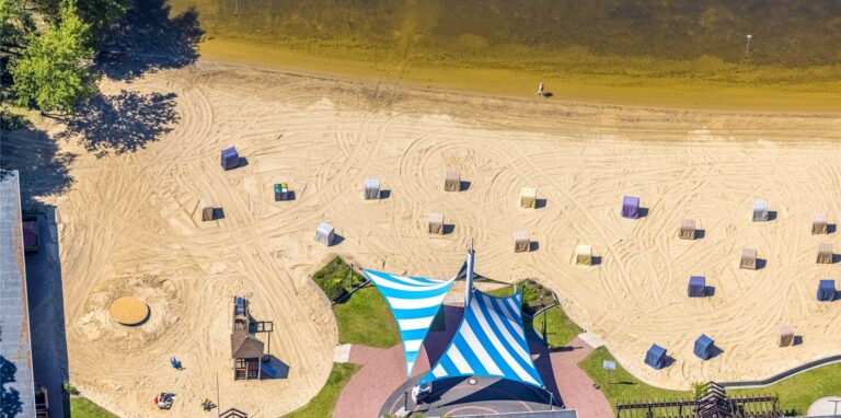 Das Haltern Seebad bleibt je nach Wetterlage noch weiter geöffnet.