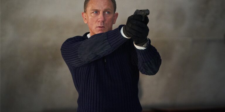 Daniel Craig (53) (hier in einer Filmszene) wird ab September zum fünften Mal in seiner Paraderolle zu sehen sein. Mit auf der Leinwand ist auch der zweifache Oscar-Preisträger Christoph Walz.