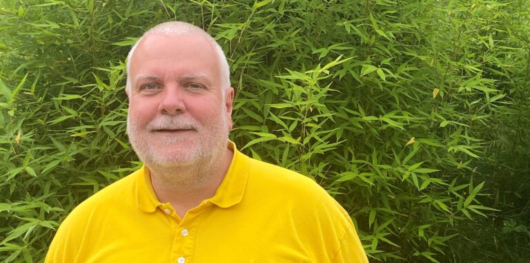 Der Bundestagskandidat der Linken, Uwe Biletzke.