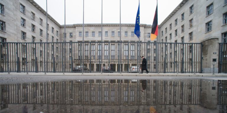 Das Bundesfinanzministerium in Berlin.