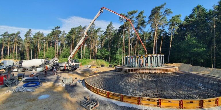 Das erste eigene Windrad der Energiegenossenschaft wird nördlich der B58 errichtet.