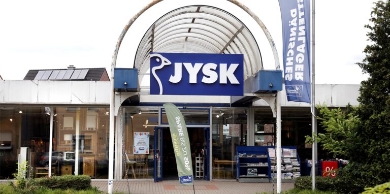 Aus dem Dänischen Bettenlager wurde Jysk.