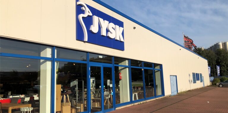 Aus dem Dänischen Bettenlager wurde Jysk.