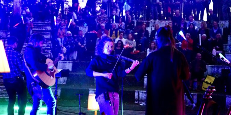 Die Band „Threepwood ‚N Strings“ präsentierte ihre neue CD in Dorsten.