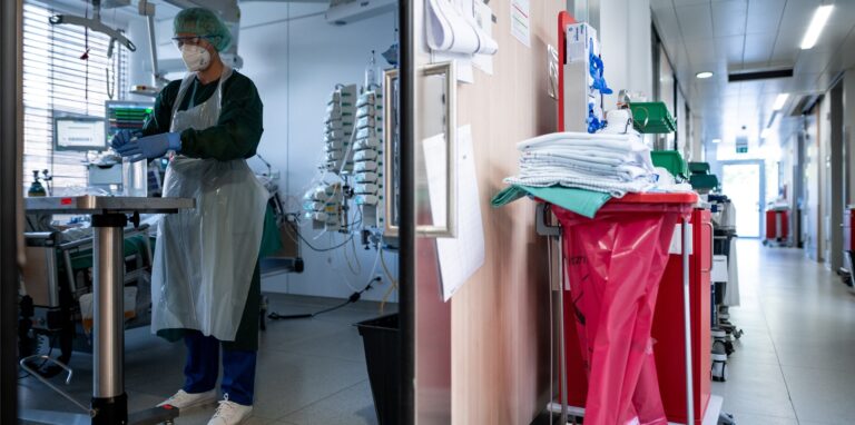 Die Krankenhäuser im Kreis Recklinghausen haben derzeit kaum noch Corona-Fälle in ihren Betten.