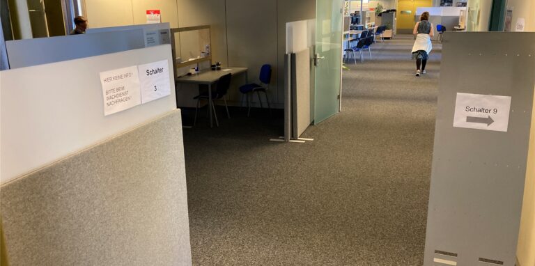 Das Bürgerbüro im Castrop-Rauxeler Rathaus