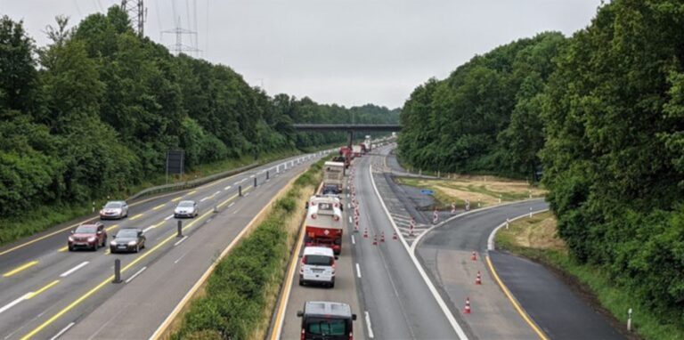 Bis Herbst 2022 wird die A 31 zwischen Bottrop und Dorsten saniert. Jetzt beginnt die zweite Phase.