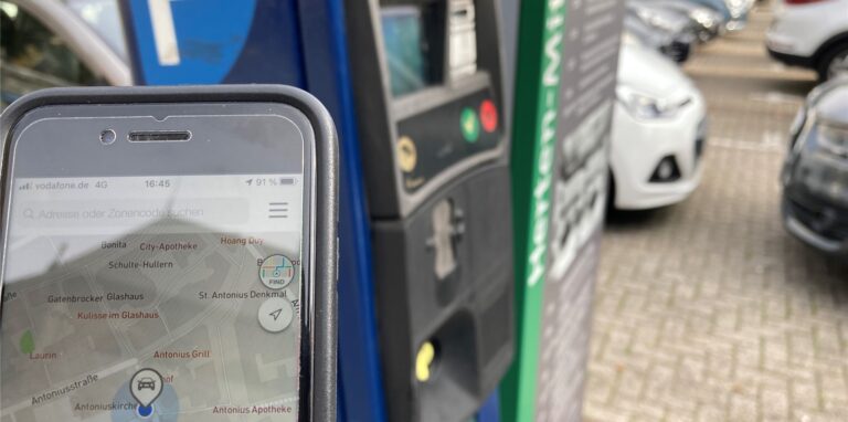 Per App den Parkschein zu bezahlen, soll auch in Herten bald möglich sein.