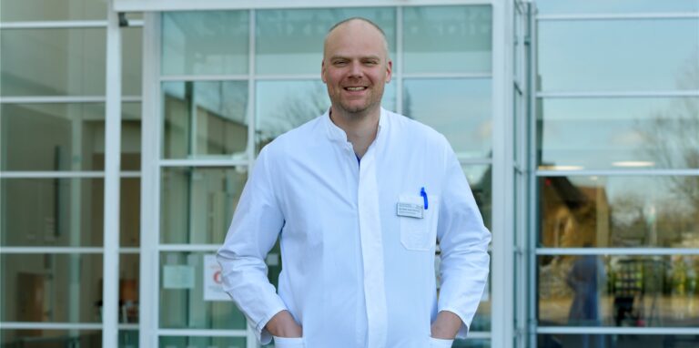 Dr. Lars Heining ist der Chefarzt der Lungenklinik Ruhrgebiet Nord am Halterner St. Sixtus-Hospital.