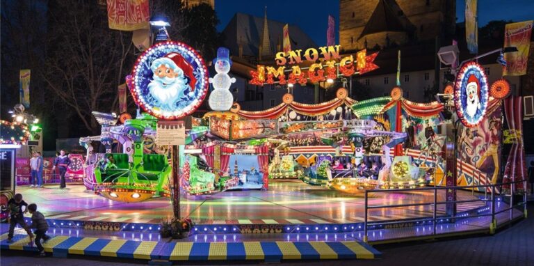 In diesem Jahr soll der Cranger Weihnachtszauber auf dem Kirmesplatz zum dritten Mal stattfinden.