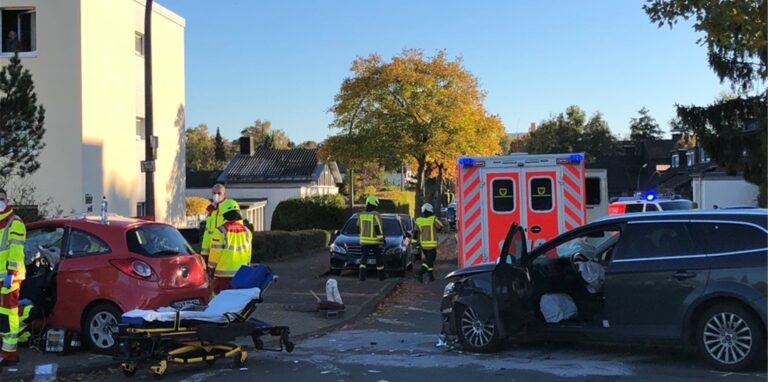 In Frohlinde hat sich am Sonntagnachmittag ein schwerer Verkehrsunfall ereignet.